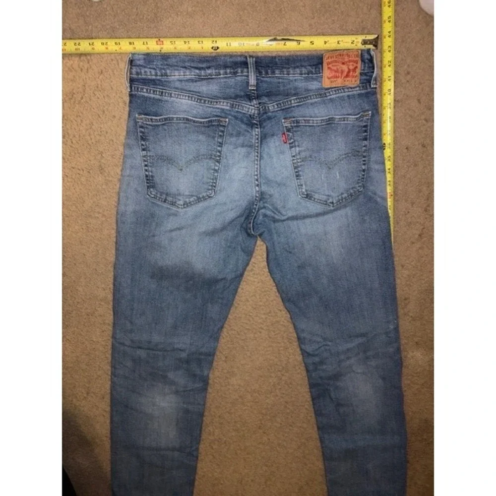 Levis 559 Relaxed Straight Leg Jeans Mens 36x34 Blue‎ Pants Medium Wash T01-33